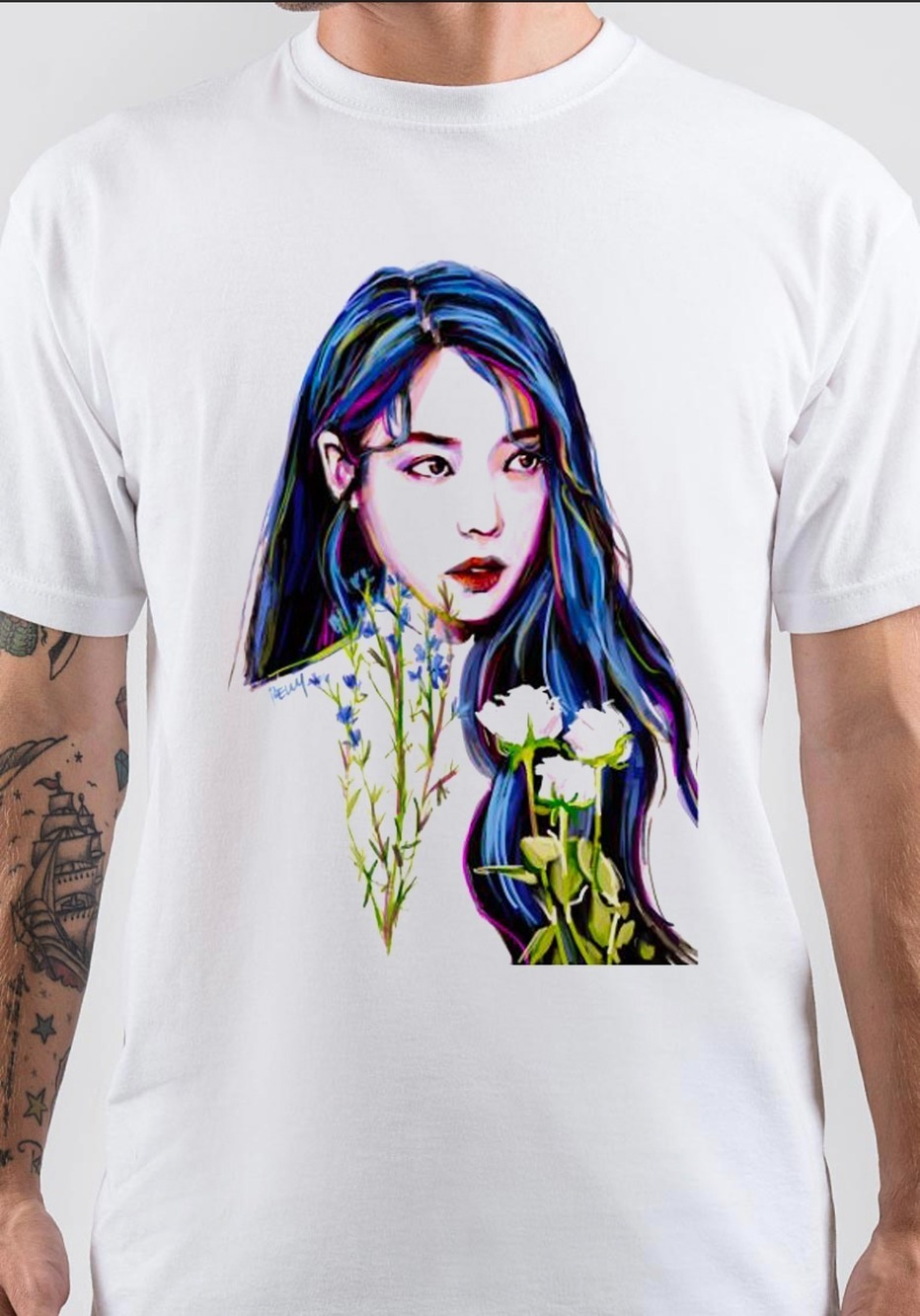 Lee Ji-Eun T-Shirt IU Kpop Shirt Lee Jieun Shirt